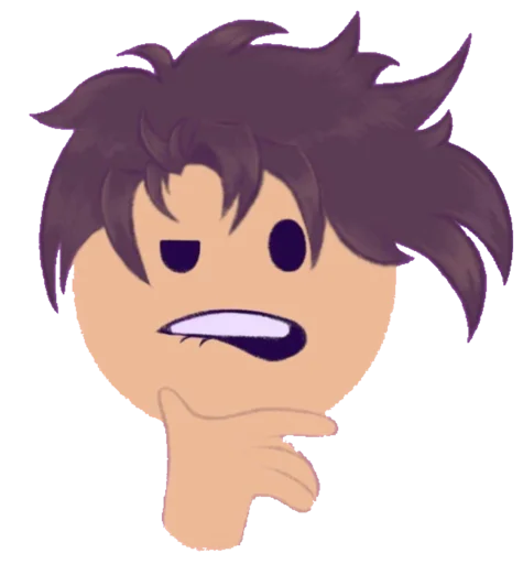 🤔 Стикер «JoJo_Emoji_» для Telegram