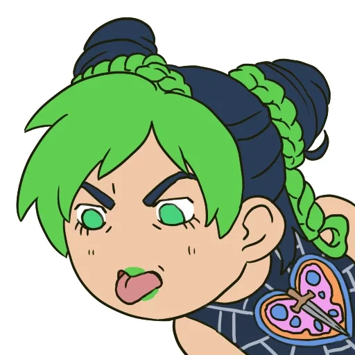 😛 Стикер «Cute JoJo&;s» для Telegram