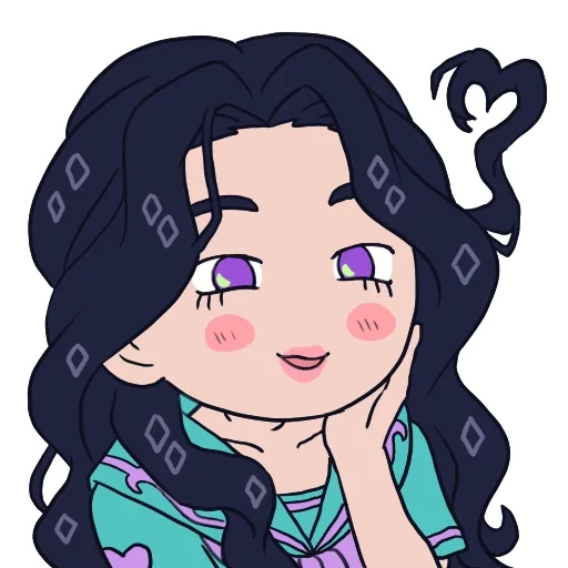 🥰 Стикер «Cute JoJo&;s» для Telegram