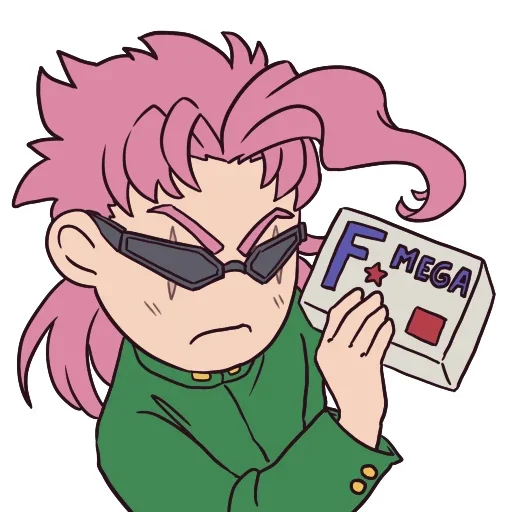 🕶 Стикер «Cute JoJo&;s» для Telegram