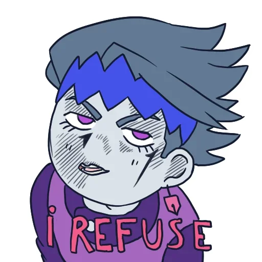 🙅‍♂ Стикер «Cute JoJo&;s» для Telegram