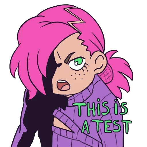 😠 Стикер «Cute JoJo&;s» для Telegram