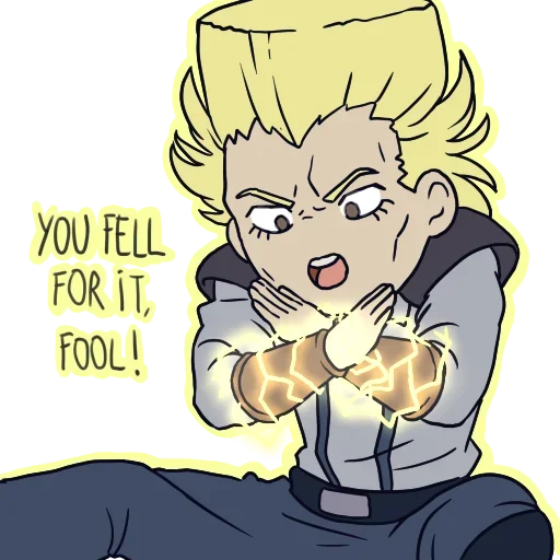 🕺 Стикер «Cute JoJo&;s» для Telegram