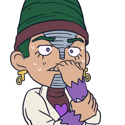 😰 Стикер «Cute JoJo&;s» для Telegram