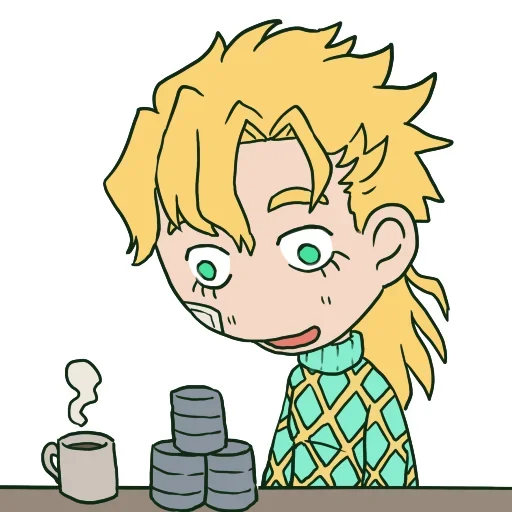 😳 Стикер «Cute JoJo&;s» для Telegram