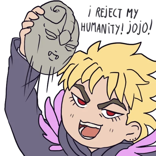 🧛 Стикер «Cute JoJo&;s» для Telegram