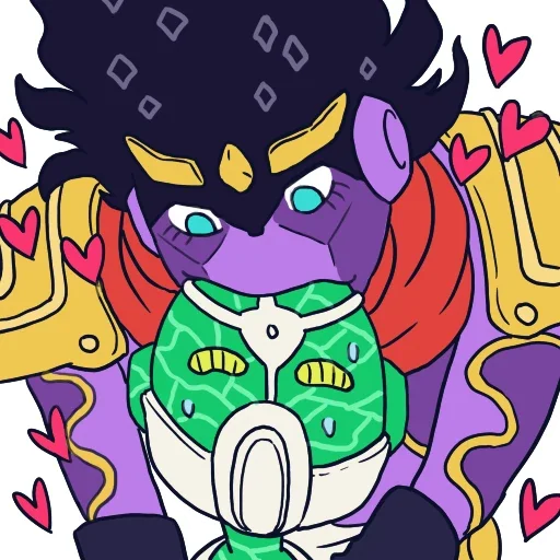 😘 Стикер «Cute JoJo&;s» для Telegram