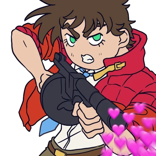 🔫 Стикер «Cute JoJo&;s» для Telegram