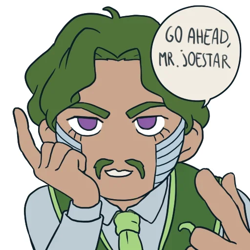 🃏 Стикер «Cute JoJo&;s» для Telegram