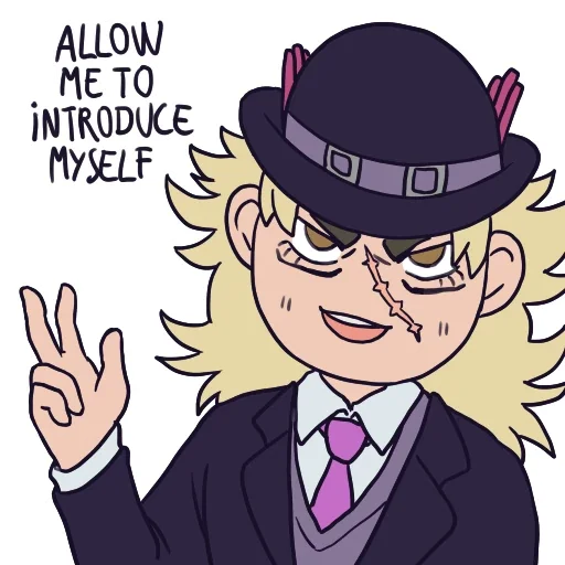 Стикерпак Cute JoJo&;s для Telegram
