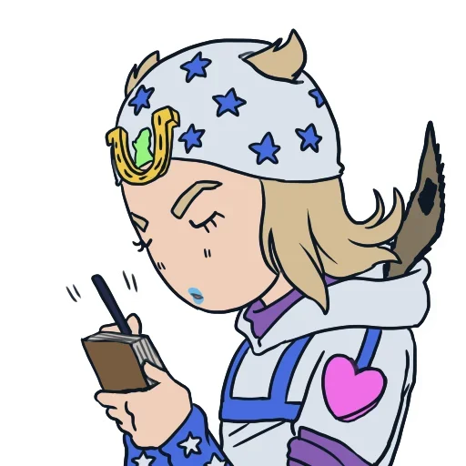 🗒 Стикер «Cute JoJo&;s» для Telegram