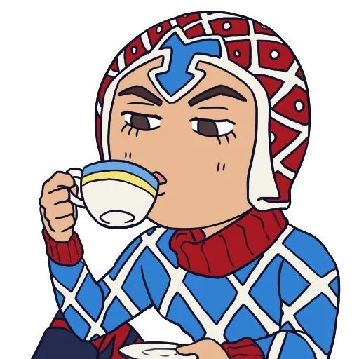 ☕ Стикер «Cute JoJo&;s» для Telegram
