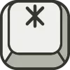 Стикер 60 Cute Keyboard