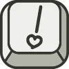 Стикер 38 Cute Keyboard