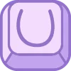 Стикер 51 cute keyboard 2 of 9