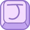 Стикер 45 cute keyboard 2 of 9