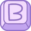 Стикер 3 cute keyboard 2 of 9