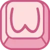 Стикер 53 Cute Keyboard 3
