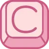 Стикер 19 Cute Keyboard 3