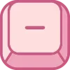 Стикер 57 Cute Keyboard 3