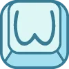 Стикер 53 Cute Keyboard 4