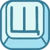 Стикер 27 Cute Keyboard 4