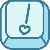 Стикер 38 Cute Keyboard 4