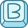 Стикер 3 Cute Keyboard 4