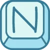 Стикер 47 Cute Keyboard 4