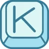 Стикер 12 Cute Keyboard 4