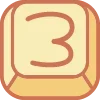 Стикер 9 Cute Keyboard 5