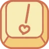 Стикер 38 Cute Keyboard 5