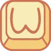 Стикер 53 Cute Keyboard 5