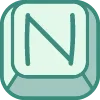 Стикер 47 Cute Keyboard 6