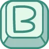 Стикер 3 Cute Keyboard 6