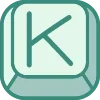 Стикер 12 Cute Keyboard 6