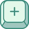 Стикер 58 Cute Keyboard 6