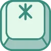 Стикер 60 Cute Keyboard 6