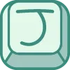 Стикер 45 Cute Keyboard 6