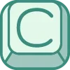 Стикер 19 Cute Keyboard 6