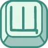 Стикер 27 Cute Keyboard 6