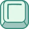 Стикер 4 Cute Keyboard 6