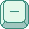 Стикер 57 Cute Keyboard 6