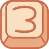Стикер 9 Cute Keyboard 7