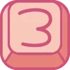 Стикер 9 Cute Keyboard 8