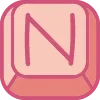 Стикер 47 Cute Keyboard 8