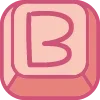 Стикер 3 Cute Keyboard 8