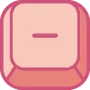 Стикер 57 Cute Keyboard 8