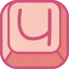 Стикер 25 Cute Keyboard 8