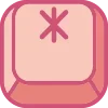 Стикер 60 Cute Keyboard 8